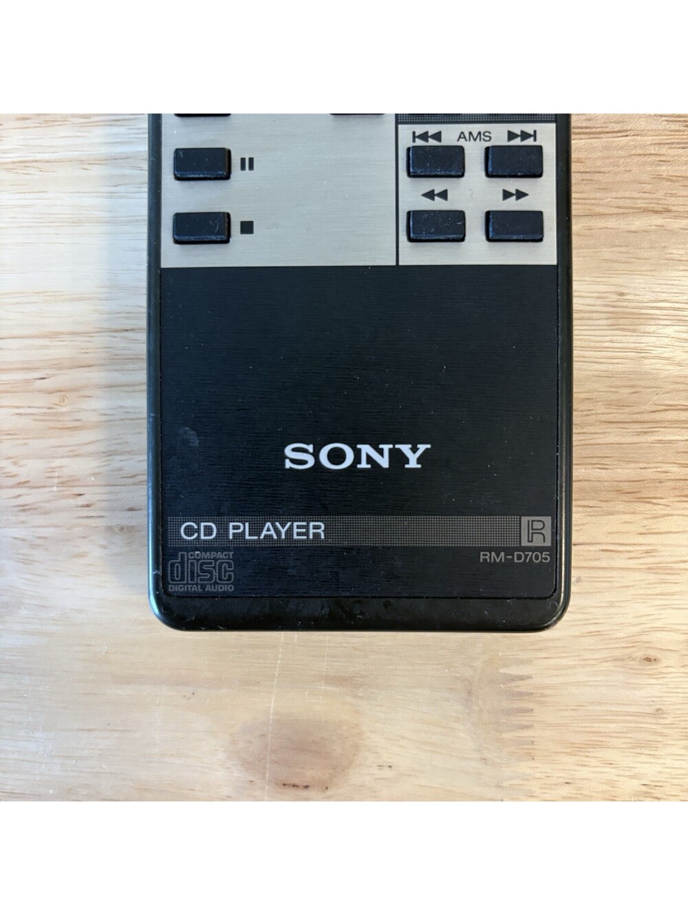 Sony Remote Control RM-D705 Black for CD Player - Tested OEM - Picture 2 of 6